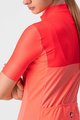 CASTELLI Tricou de ciclism cu mânecă scurtă - VELOCISSIMA LADY - roz/portocaliu