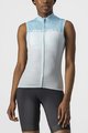 CASTELLI Tricoul de ciclism fără mâneci - VELOCISSIMA LADY - albastru