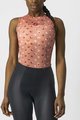 CASTELLI Tricou de ciclism fără mâneci - PRO MESH 3 LADY - alb/roz