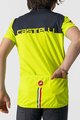 CASTELLI Tricou de ciclism cu mânecă scurtă - NEO PROLOGO KIDS - galben/albastru