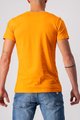 CASTELLI Tricou de ciclism cu mânecă scurtă - SCORPION TEE - portocaliu