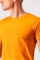 CASTELLI Tricou de ciclism cu mânecă scurtă - SCORPION TEE - portocaliu