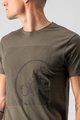 CASTELLI Tricou de ciclism cu mânecă scurtă - SCORPION TEE - verde