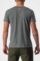 CASTELLI Tricou de ciclism cu mânecă scurtă - VENTAGLIO TEE - gri