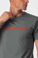 CASTELLI Tricou de ciclism cu mânecă scurtă - VENTAGLIO TEE - gri