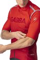 CASTELLI Tricou de ciclism cu mânecă scurtă - GABBA ROS SPECIAL  - roșu