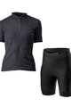 CASTELLI Tricoul și pantaloni scurți de ciclism - PROMESSA J. LADY - negru