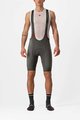 CASTELLI Pantaloni scurți de ciclism cu bretele - COMPETIZIONE - verde