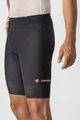 CASTELLI Pantaloni scurți de ciclism fără bretele - ENDURANCE 3 - negru