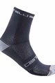 CASTELLI Șosete clasice de ciclism - SUPERLEGGER T 12 - albastru