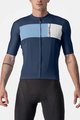 CASTELLI Tricou de ciclism cu mânecă scurtă - PROLOGO VII - albastru/albastru deschis