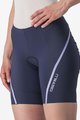 CASTELLI Pantaloni scurți de ciclism fără bretele - VELOCISSIMA 3 LADY - albastru