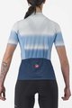 CASTELLI Tricou de ciclism cu mânecă scurtă - DOLCE LADY - albastru/albastru deschis