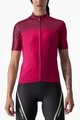 CASTELLI Tricou de ciclism cu mânecă scurtă - VELOCISSIMA LADY - roșu/roz