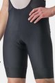 CASTELLI Pantaloni scurți de ciclism cu bretele - ENTRATA 2 - negru