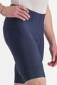 CASTELLI Pantaloni scurți de ciclism fără bretele - ENTRATA 2 - albastru