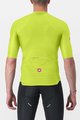 CASTELLI Tricou de ciclism cu mânecă scurtă - AERO RACE 6.0 - galben