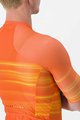 CASTELLI Tricou de ciclism cu mânecă scurtă - CLIMBER'S 3.0 - portocaliu