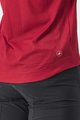 CASTELLI Tricou de ciclism cu mânecă lungă de vară - TRAIL TECH 2 - roșu