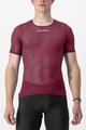 CASTELLI Tricou de ciclism cu mânecă scurtă - PRO MESH 2.0 - bordo