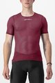 CASTELLI Tricou de ciclism cu mânecă scurtă - PRO MESH 2.0 - bordo