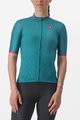 CASTELLI Tricou de ciclism cu mânecă scurtă - PEZZI LADY - verde