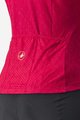CASTELLI Tricou de ciclism cu mânecă scurtă - PEZZI LADY - roșu