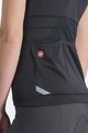 CASTELLI Tricoul de ciclism fără mâneci - ANIMA 4 LADY - antracit