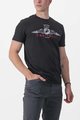 CASTELLI Tricou de ciclism cu mânecă scurtă - ARMANDO 2 TEE - negru