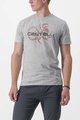 CASTELLI Tricou de ciclism cu mânecă scurtă - FINALE - gri