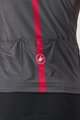 CASTELLI Tricou de ciclism cu mânecă scurtă - SEZIONE - gri/negru/portocaliu