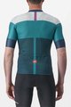 CASTELLI Tricou de ciclism cu mânecă scurtă - SEZIONE - verde
