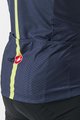 CASTELLI Tricou de ciclism cu mânecă scurtă - SEZIONE - fildeş/albastru/roșu