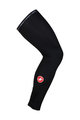 CASTELLI Încălzitoare de picioare pentru ciclism - UPF 50+ LIGHT - negru