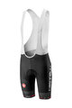 CASTELLI Pantaloni scurți de ciclism cu bretele - INFERNO  - negru