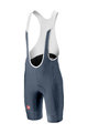 CASTELLI Pantaloni scurți de ciclism cu bretele - EVOLUZIONE 2.0 - albastru