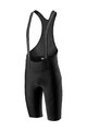 CASTELLI Pantaloni scurți de ciclism cu bretele - VELOCISSIMO IV - negru