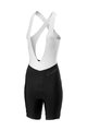 CASTELLI Pantaloni scurți de ciclism cu bretele - VISTA LADY - negru