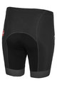 CASTELLI Pantaloni scurți de ciclism fără bretele - FUTURE RACER KIDS - negru