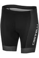 CASTELLI Pantaloni scurți de ciclism fără bretele - FUTURE RACER KIDS - negru