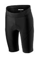 CASTELLI Pantaloni scurți de ciclism fără bretele - VELOCISSIMO IV - roșu