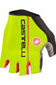 CASTELLI Mănuși de ciclism fără degete - CIRCUITO - galben/roșu