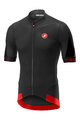 CASTELLI Tricou de ciclism cu mânecă scurtă - VOLATA 2.0 - roșu/negru