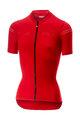 CASTELLI Tricou de ciclism cu mânecă scurtă - PROMESSA 2.0 LADY - roșu