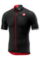 CASTELLI Tricou de ciclism cu mânecă scurtă - AERO RACE 4.1 SOLID - gri
