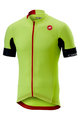 CASTELLI Tricou de ciclism cu mânecă scurtă - AERO RACE 4.1 SOLID - galben