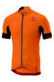 CASTELLI Tricou de ciclism cu mânecă scurtă - AERO RACE 4.1 SOLID - portocaliu