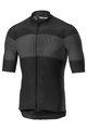 CASTELLI Tricou de ciclism cu mânecă scurtă - RUOTA - negru/gri