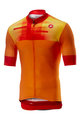 CASTELLI Tricou de ciclism cu mânecă scurtă - A BLOC - portocaliu