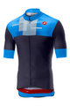 CASTELLI Tricou de ciclism cu mânecă scurtă - A BLOC - albastru